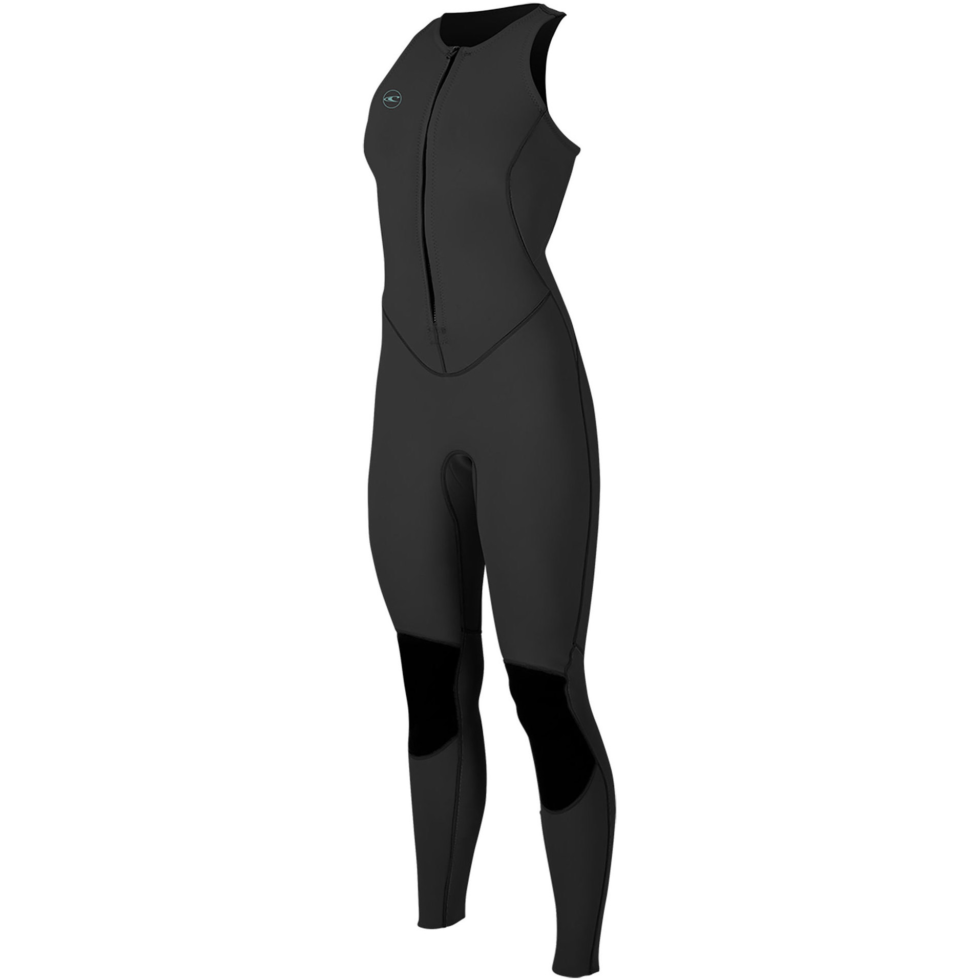 2026 O'Neill Womens Reactor II 1.5mm Front Zip Long Jane Wetsuit 5295 - Black