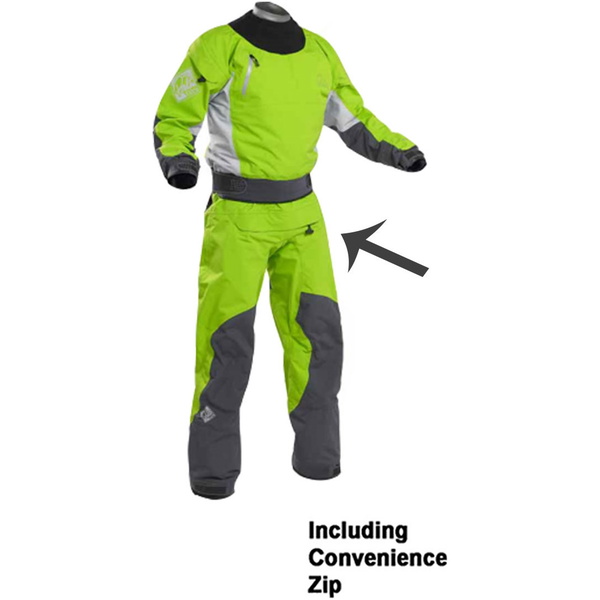 Palm Spark ANKLE SEAL Drysuit in Lime / Mist INC Undersuit 10354