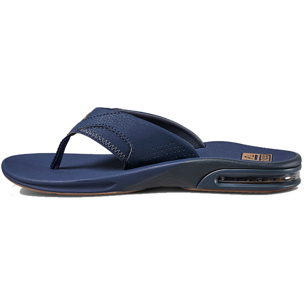 2021 Reef Mens Fanning Bottle Opener Flip Flops / Sandals CI2544 - Deep Seas