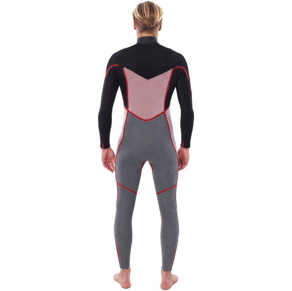 2023 Rip Curl Mens Dawn Patrol Warmth 4/3mm Chest Zip Wetsuit Black WSM9CM