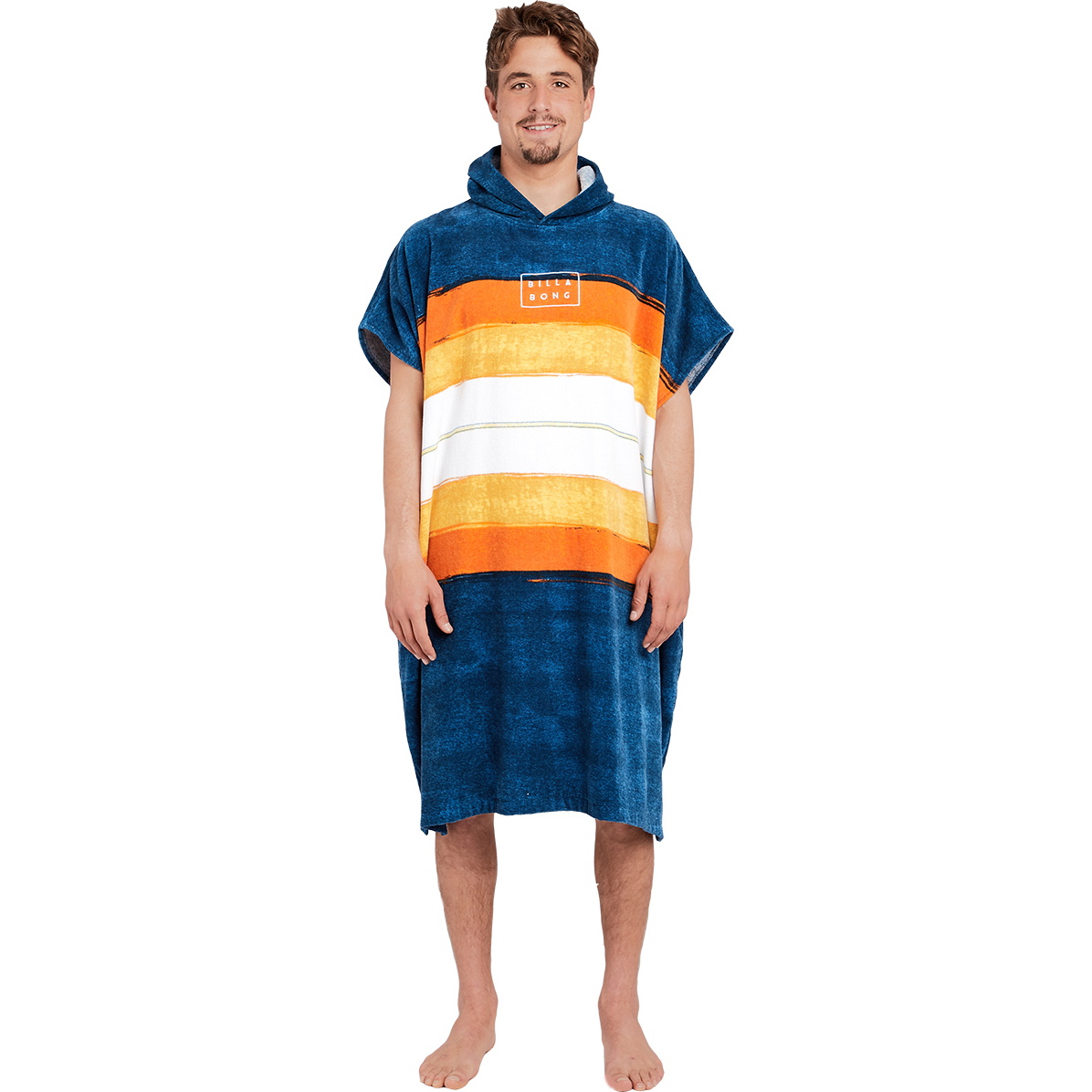 2019 Billabong Hoodie Towel Poncho / Changing Robe Short Sleeve SLATE H4BR01