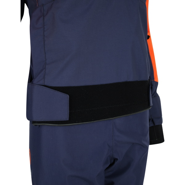 2026 Typhoon Womens Hendra Hinge Zip Drysuit 100185 - Orange / Navy