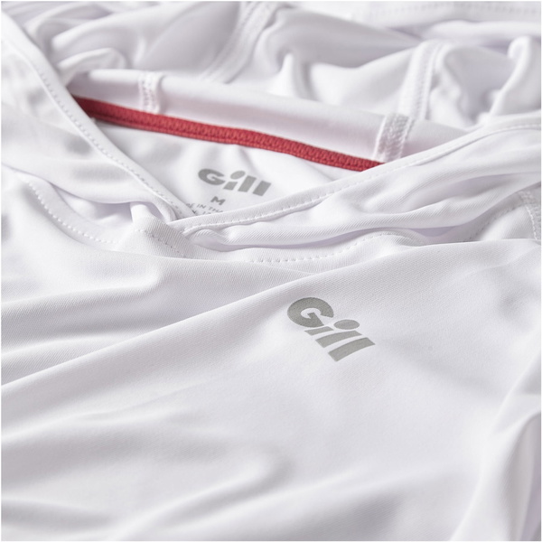 2026 Gill Mens UV Tec Hoody White UV016