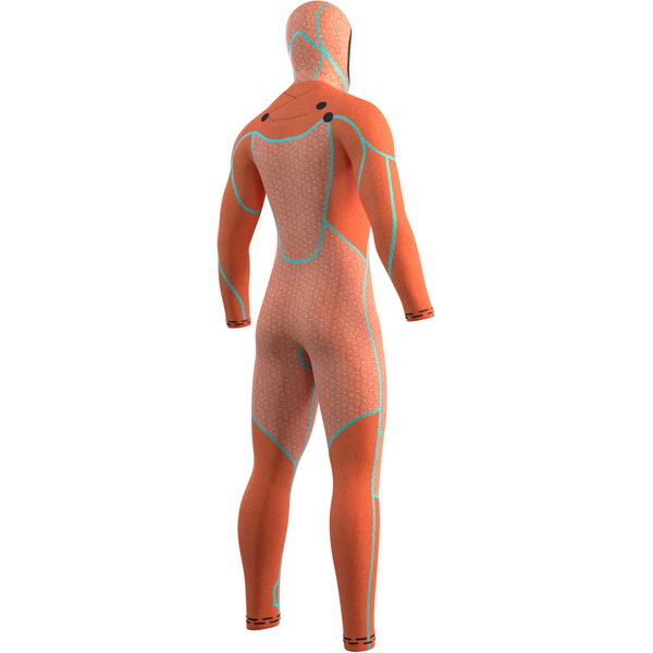2026 Mystic Mens Voltt 6/4/3mm Chest Zip Hooded Wetsuit 35000.220000 - Black
