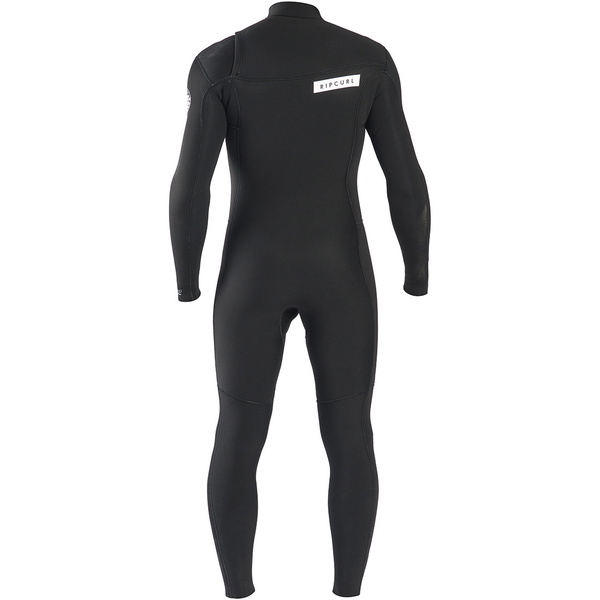 2019 Rip Curl Aggrolite 3/2mm Chest Zip Wetsuit BLACK WSM9QM