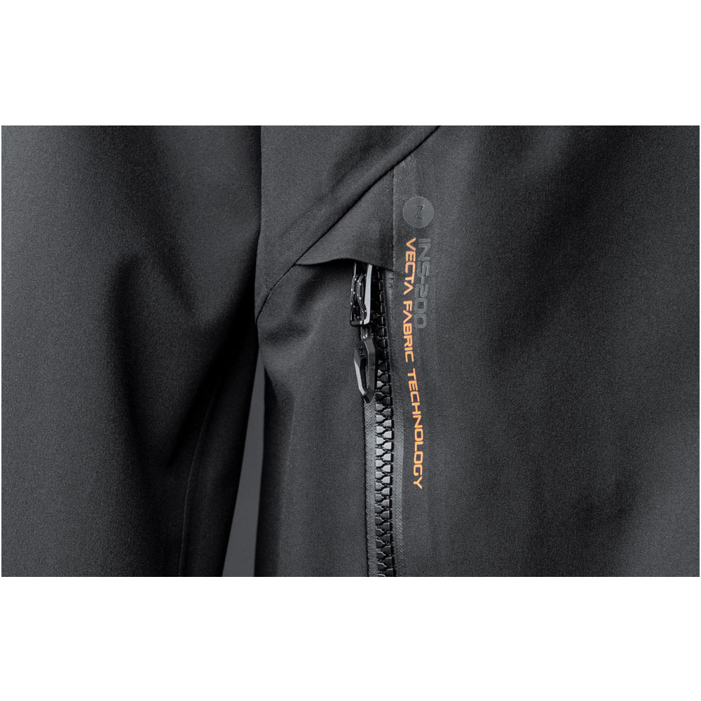 2025 Zhik Mens INS200 Coastal Sailing Jacket JKT-0210-M-BLK - Black