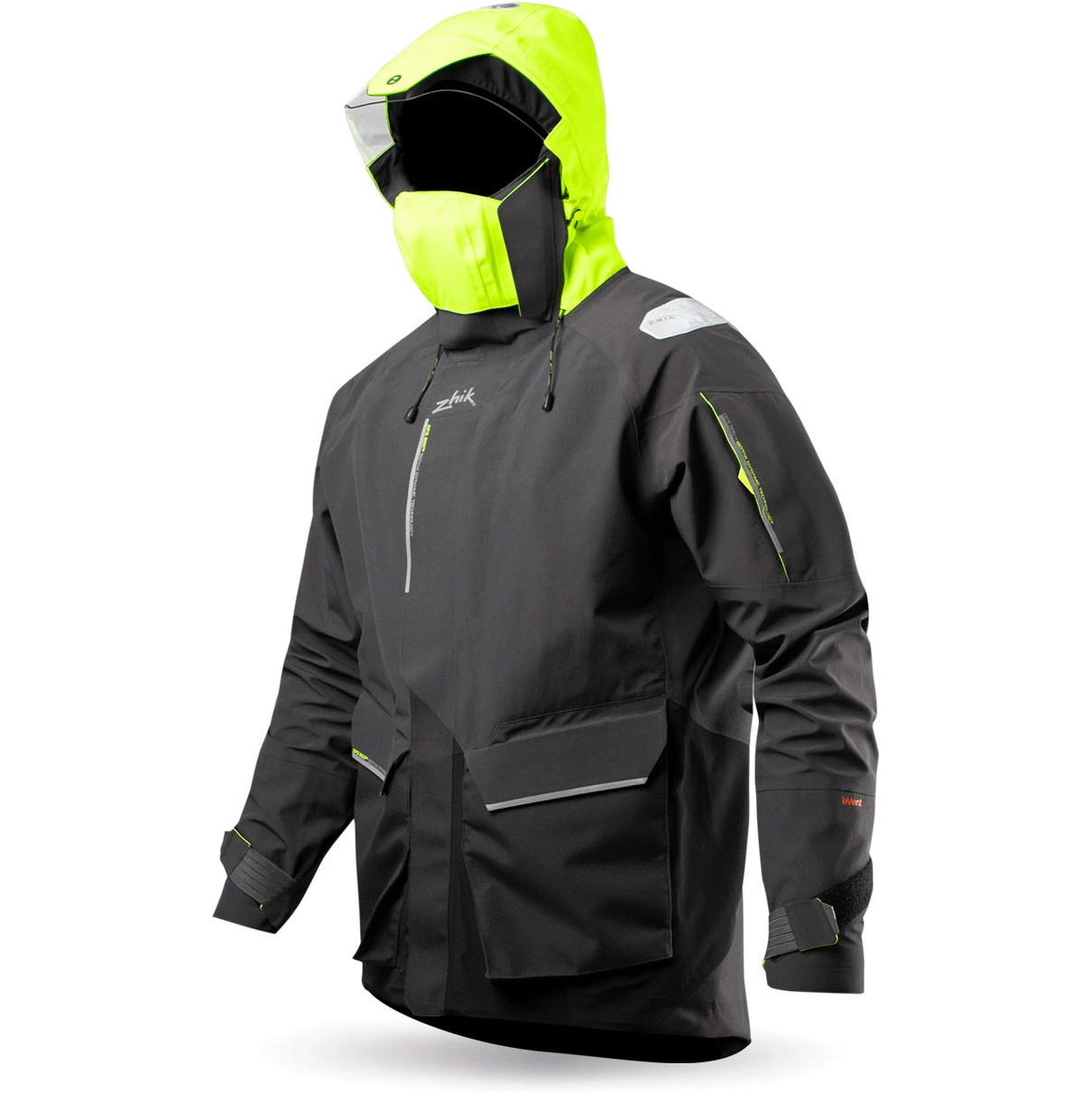 2026 Zhik Unisex OFS800 Offshore Sailing Jacket JKT-0860-U-BLK - Black
