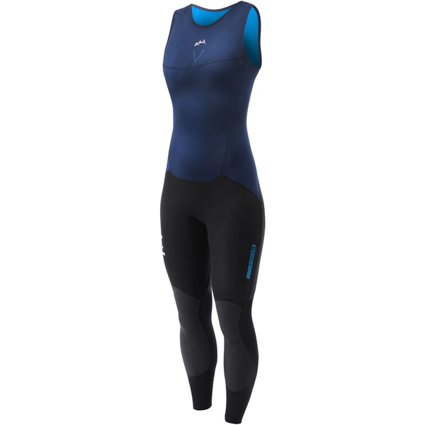 2020 Zhik Womens Microfleece V 1mm Neoprene Long Sleeve Top & Long John Combi Set