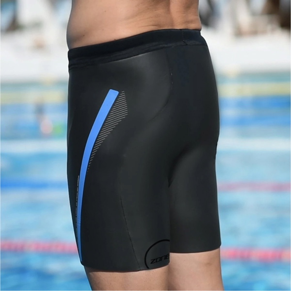 2026 Zone3 Mens 5/3mm The Originals Buoyancy Shorts NA18MBSO101 - Black / Blue