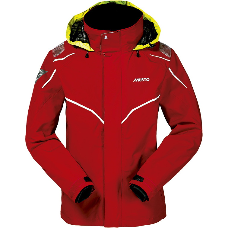 Musto BR1 Inshore Jacket in Red / White SB1227