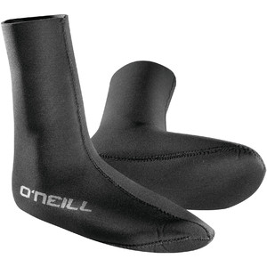 2023 O'Neill Heat 3mm Neoprene Wetsuit Socks 0041 - Black