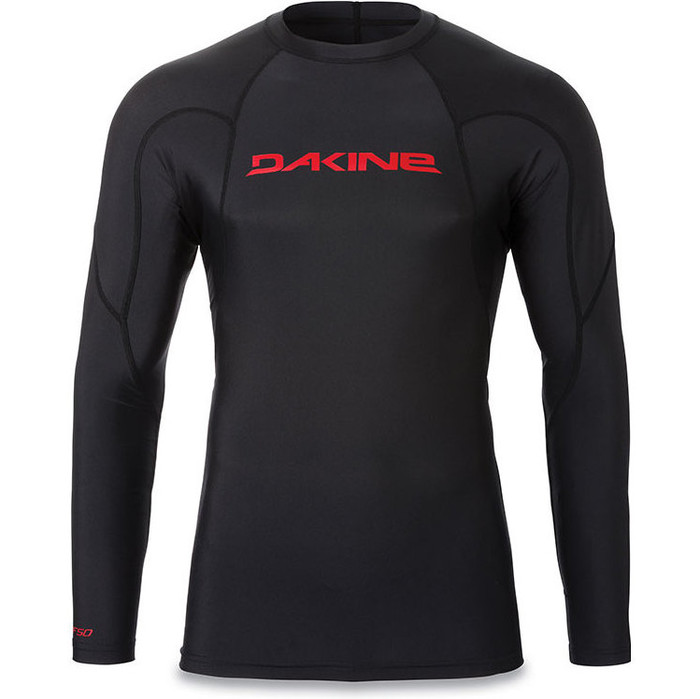 Dakine Heavy Duty Snug Fit Long Sleeve Rash Vest Black 10001655