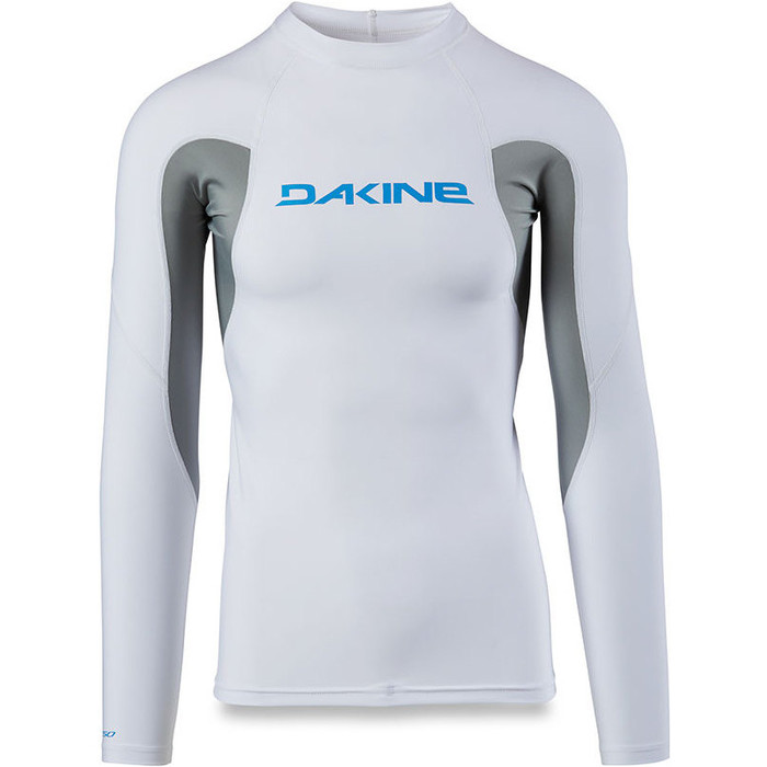 Dakine Heavy Duty Snug Fit Long Sleeve Rash Vest White 10001655