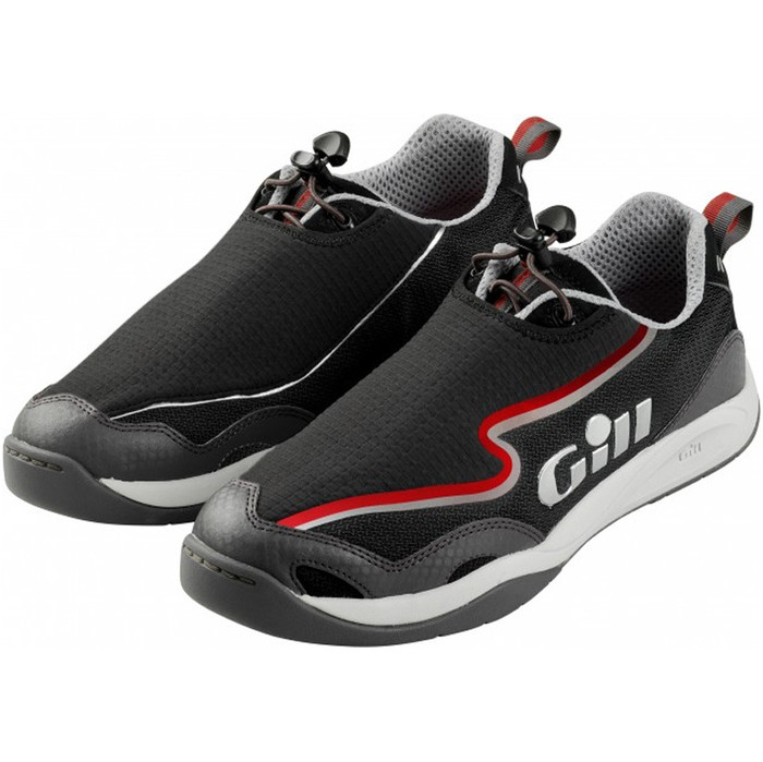 Gill Pro Racer Performance Deck Trainer in BLACK Red 940