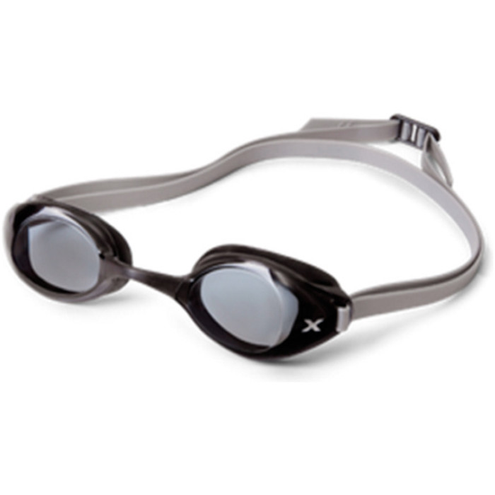 2XU Stealth Smoked Goggles in Black / Silver UQ3978K