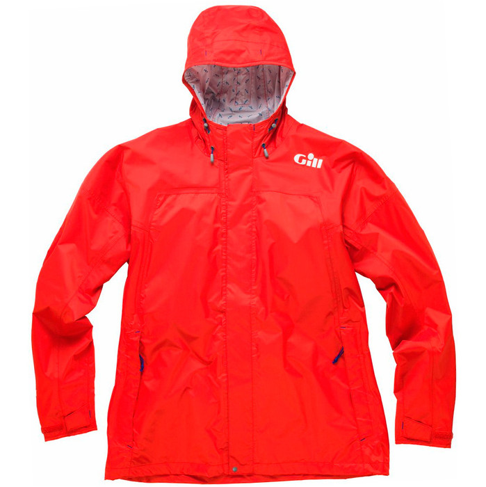 Gill Marina Waterproof Jacket Red FG11J Sailing Sailing Yacht Jackets Wetsuit Outlet