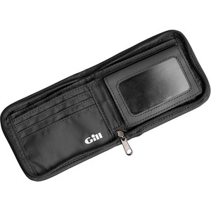 Gill Zip Up Wallet JET BLACK L065