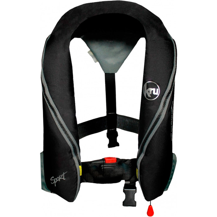 Kru Sport 185N Automatic Lifejacket - Black LIF7229