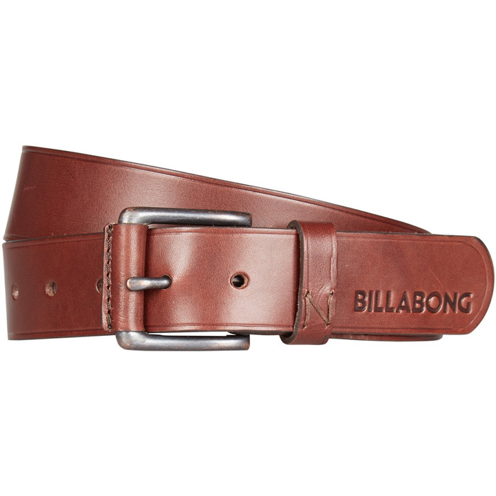 Billabong Curva Leather Belt CHOCOLATE C5LB02