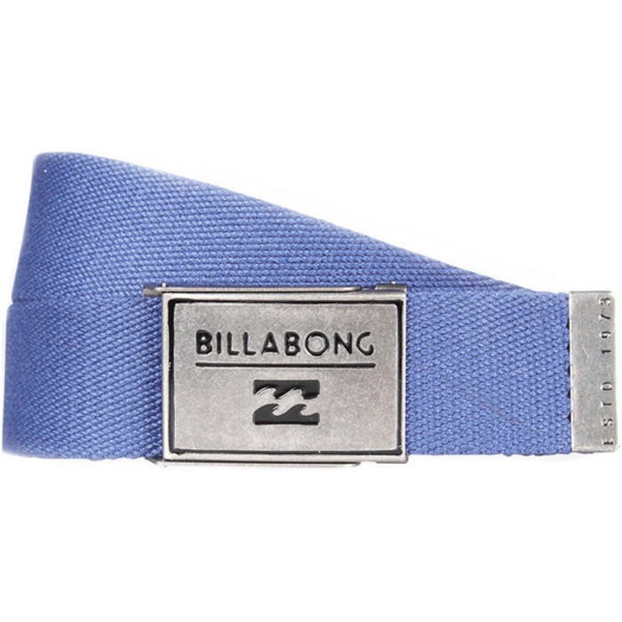 Billabong Sergeant Webbing Belt in Denim C5BL02