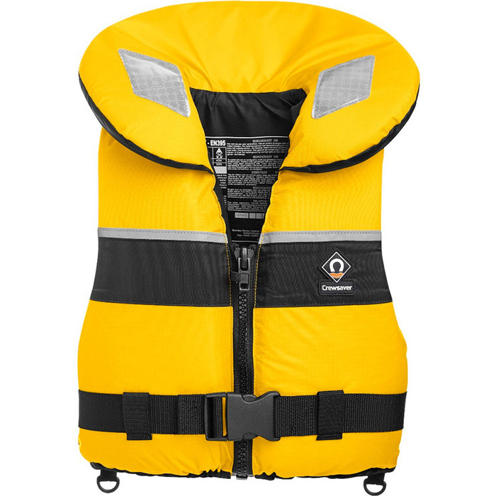 2022 Crewsaver Junior Spiral 100n Life Jacket Yellow Black 2820 Large Child & Junior