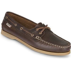2019 Musto Womens Harbour Moccasin Deck Shoes Dark Brown FWFT002
