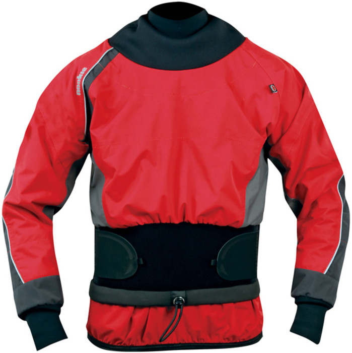 2024 Nookie Turbo Whitewater Jacket LAVA RED / CHARCOAL GREY JA10