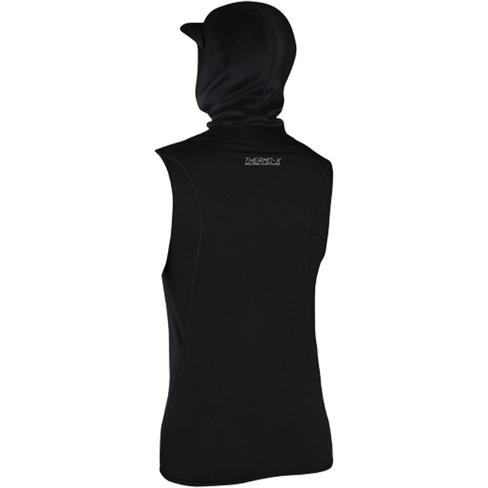 2024 O'Neill Thermo-X Hooded Thermal Vest  5023 - Black