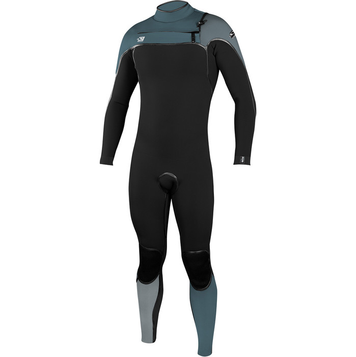 O'Neill Youth Psycho One 5/4mm Chest Zip Wetsuit SLATE / GRAPHITE 4995
