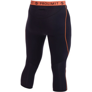 Prolimit 1mm 3/4 Length SUP Trousers Black / Orange 74475