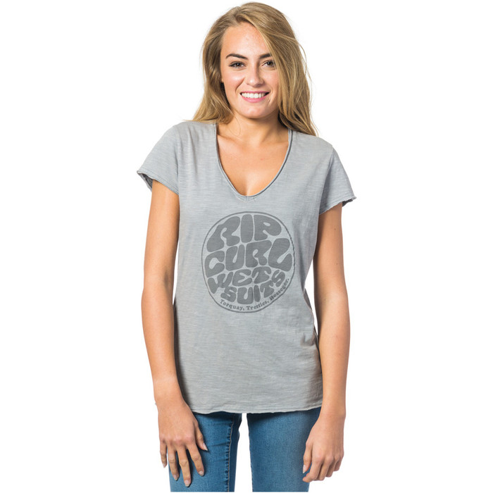 Rip Curl Ladies Sun and Surf Wetsuit Tee SHARKSKIN GTELQ4