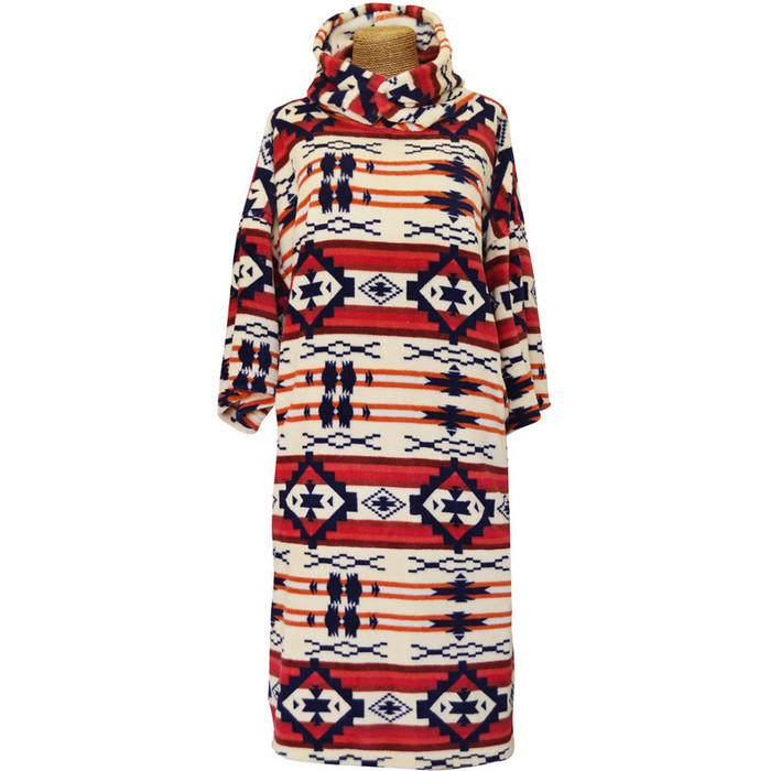 TLS SURF HOODED CHANGING ROBE / PONCHO - AZTEC