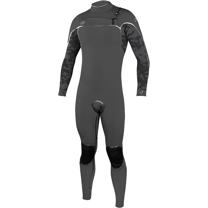 O'Neill Psycho One 5/4mm Chest Zip Wetsuit Jet Camo 4993