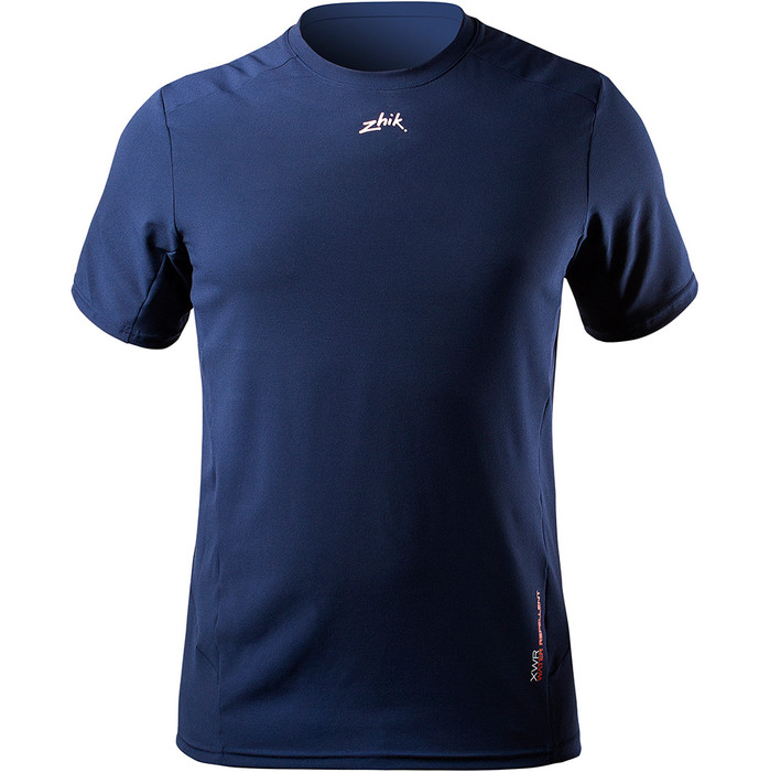 2024 Zhik Mens XWR Short Sleeve Water Repellent T-Shirt ATE0096 Steel Blue