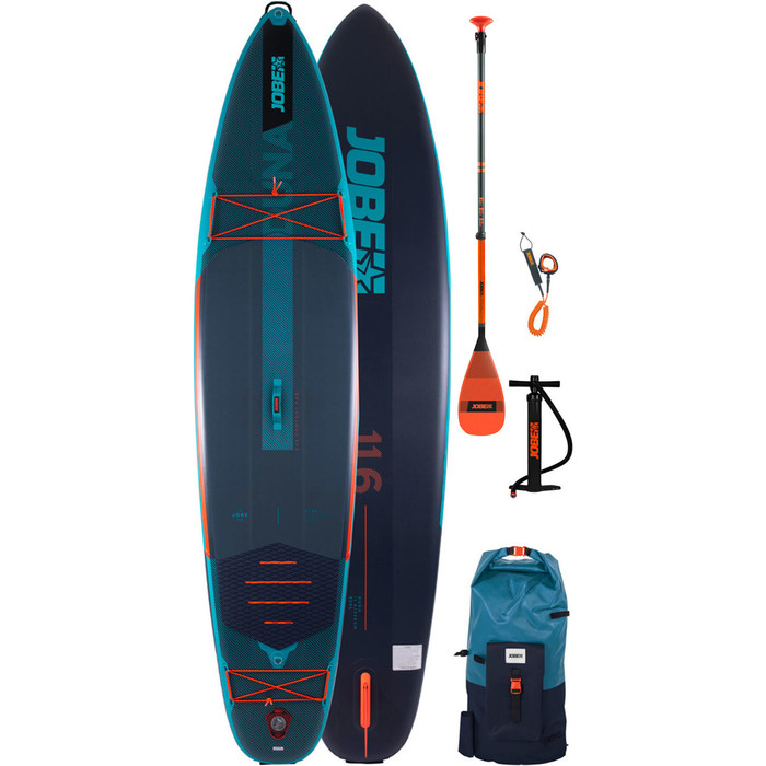 2022 Jobe Duna 11'6 Inflatable Stand Up Paddle Board Package - Board, Paddle, Bag, Pump & Leash 486421004
