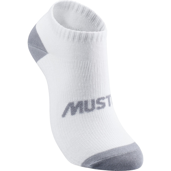 2022 Musto Ess 3 Pack Trainer Sock 86039 - White