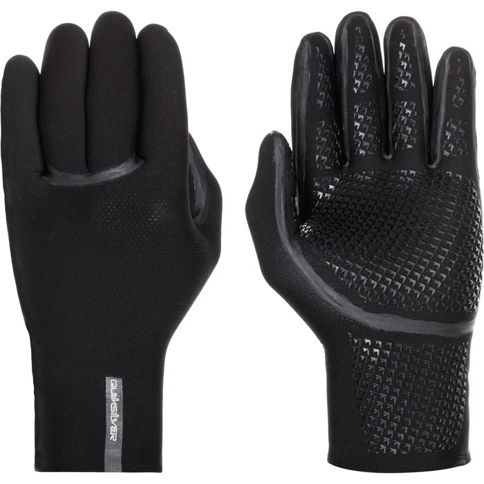 2022 Quiksilver Mens M-Sessions 1.5mm Wetsuit Gloves EQYHN03147 - Black