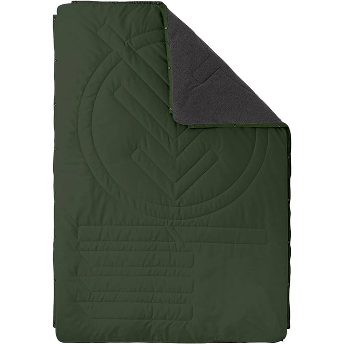 2022 Voited Recycled Fleece Outdoor Camping Pillow Blanket V18UN04BLPBC - Tree Green