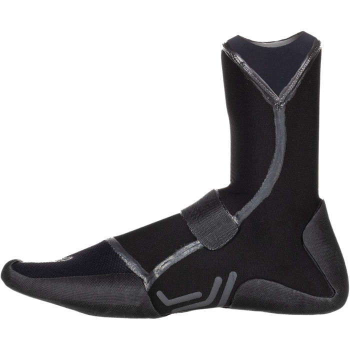 2023 Quiksilver Mens Marathon Sessions 3mm GBS Split Toe Wetsuit Boots EQYWW03070 - Black