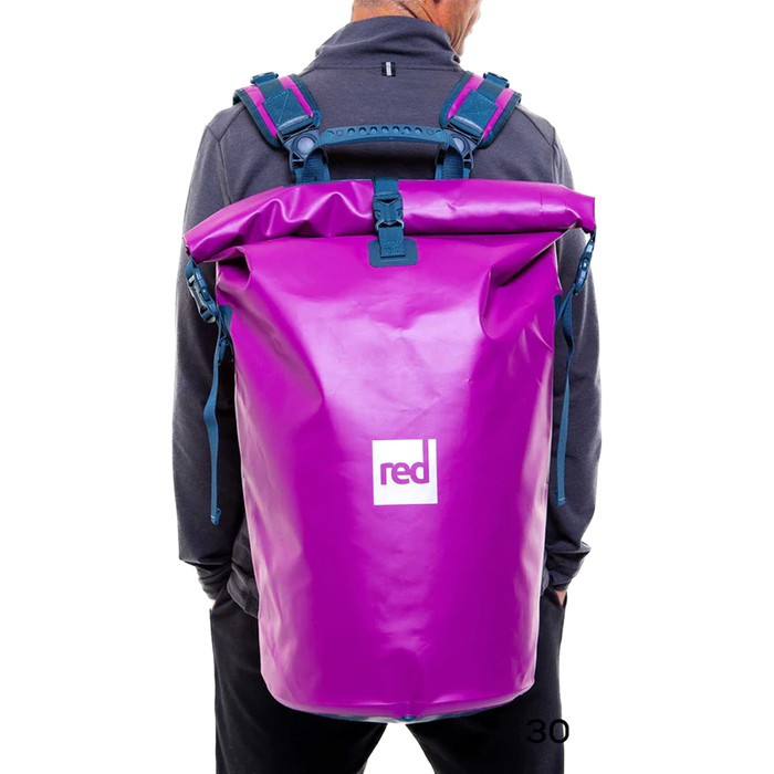 2024 Red Paddle Co 30L Roll Top Dry Bag Backpack 002-006-000-0039 - Venture Purple
