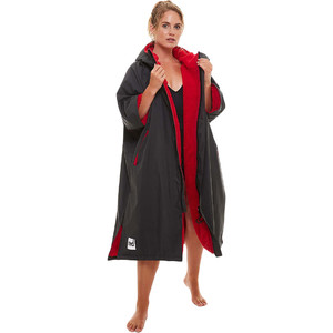 2022 Red Paddle Co Pro 2.0 Short Sleeve Change Robe 0020090060122 - Grey