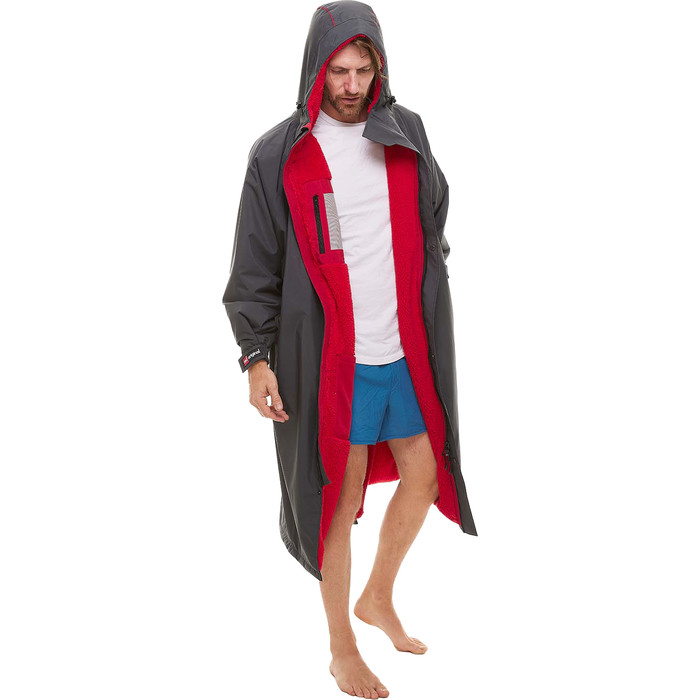 2024 Red Paddle Co Pro Evo Long Sleeve Changing Robe 002009006 - Grey