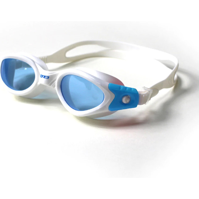 2024 Zone3 Apollo Swim Goggles SA19GOGAP106 - White / Blue