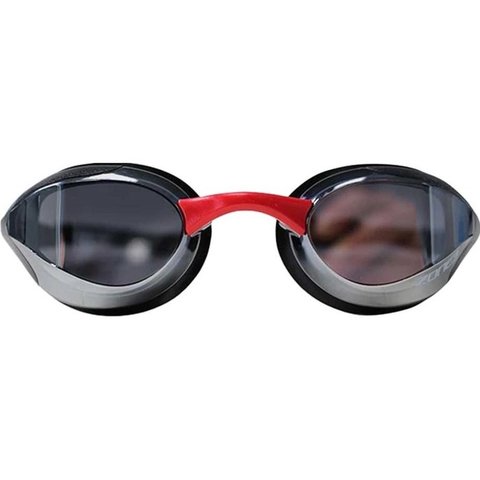 2024 Zone3 Volare Streamline Racing Swimming Goggles SA18GOGVO - Mirror Lens / Black / Red