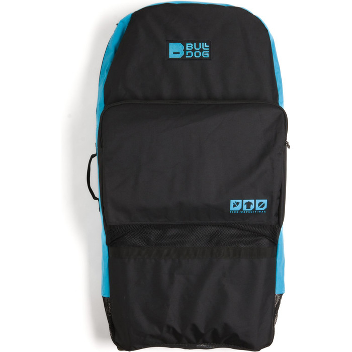 2024 Bulldog Triple Bodyboard Bag BDBBBT - Black / Cyan