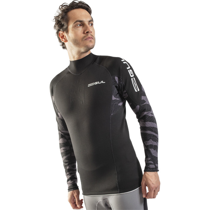 2023 Gul Mens Response 1mm Thermotop RE0057/C1 - Black / Contour Camo