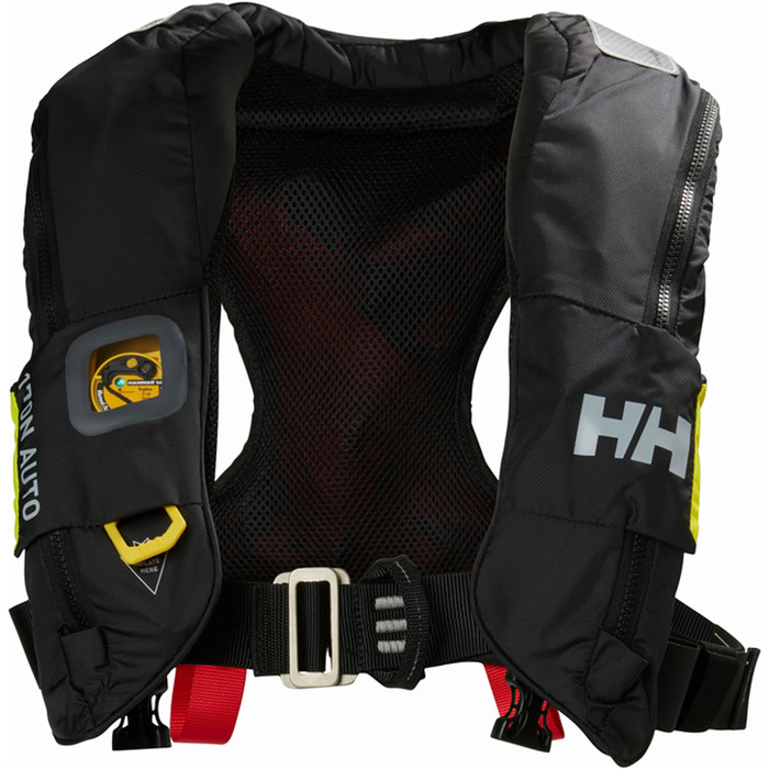 2023 Helly Hansen Mens Sailsafe Inflatable Race Life Jacket 33803 - Ebony