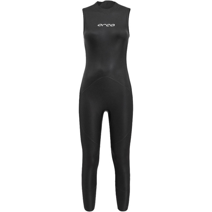 2024 Orca Womens Vitalis Open Water Swim Sleeveless Wetsuit NN6L4601 - Black