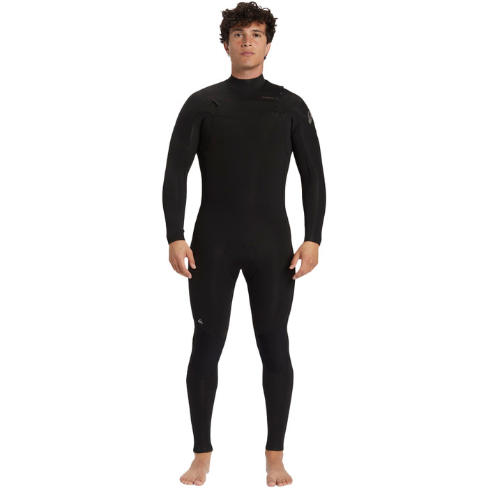 2023 Quiksilver Mens Everyday Sessions 5/4/3mm GBS Chest Zip Wetsuit EQYW103164 - Black