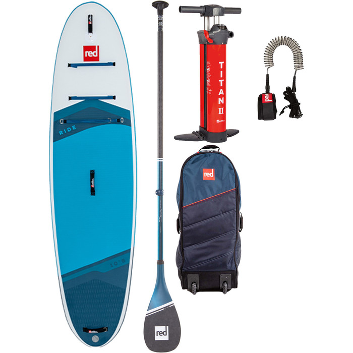 2024 Red Paddle Co 10'6 Ride Stand Up Paddle Board, Bag, Paddle, Pump & Leash - Prime Package